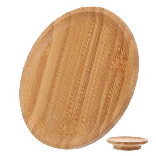 LOPUNER Catering-Tabletts mit Deckel Weindeckel Vorspeise Servierschale Party Tabletts zum Servieren von Speisen rundes Serviertablett Tablett zum Servieren von Tee Platte hölzern Orange LOPUNER Catering-Tabletts mit Deckel Weindeckel Vorspeise Servierschale Party Tabletts zum Servieren von Speisen rundes Serviertablett Tablett zum Servieren von Tee Platte hölzern Orange von LOPUNER