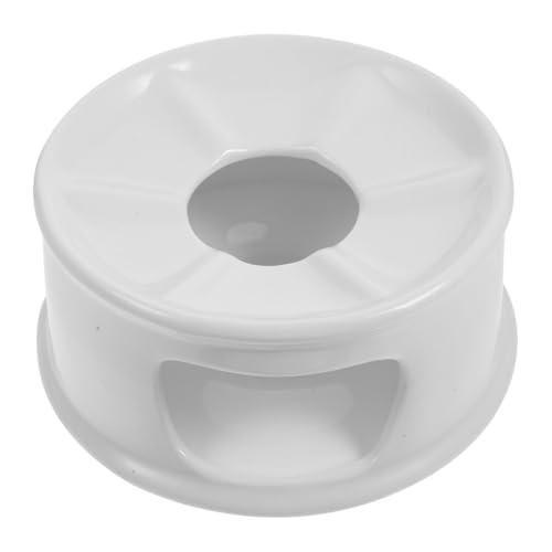 LOPUNER Ceramic Teapot Warmer Vintage Teekannenwärmer aus Hitzebeständigem Keramik Multifunktionale Heizbasis für Tee Kaffee und Milch Design Leicht zu Reinigen und Energiesparend von LOPUNER