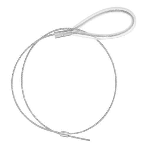 LOPUNER Lifting Loop Edelstahlseil für Lifting Maschinen Robuste und Zuverlässige Aufhängung für Autos Sicherheitszertifiziertes Ersatzseil für Werkstätten und Reparaturzentren von LOPUNER