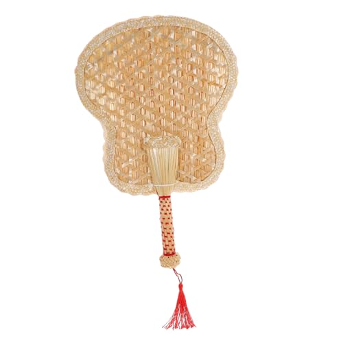 LOPUNER Woven Summer Handventilator Handgemachter Fächer für Kühlende Erfrischung und Dekoration im Freien für Sommerausflüge und Entspannte von LOPUNER