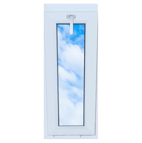 LORAC | Kunststofffenster weiß 400x1000mm, 40x100cm kippbar, Standard-Fenster mit 2-fach Verglasung, energiesparend, Kellerfenster mit CE-Zertifikat, ideal für Wohnräume und Keller LORAC | Kunststofffenster weiß 400x1000mm, 40x100cm kippbar, Standard-Fenster mit 2-fach Verglasung, energiesparend, Kellerfenster mit CE-Zertifikat, ideal für Wohnräume und Keller von LORAC