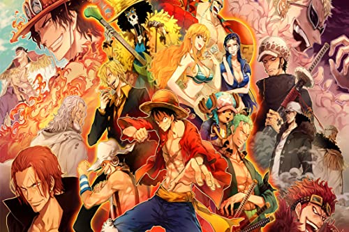 LORDOS 5D Diamond Painting Kits for Adults,One Piece Anime Poster DIY Large Full Round Drill Embroidery Pictures Arts Paint by Number Kits Diamond Painting Kits for Home Wall Decor 50x70cm LORDOS 5D Diamond Painting Kits for Adults,One Piece Anime Poster DIY Large Full Round Drill Embroidery Pictures Arts Paint by Number Kits Diamond Painting Kits for Home Wall Decor 50x70cm von LORDOS