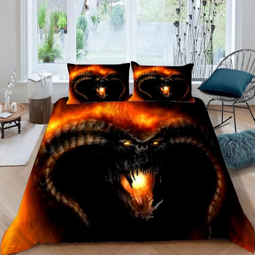 LORDOS Bettwäsche 135x200 Der Herr der Ringe 2 teilig - Bettbezüge 135 x 200 2er Set mit Kissenbezüge 80x80 cm, Bettwäsche-Sets 135x200cm aus Mikrofaser mit Reißverschluss LORDOS Bettwäsche 135x200 Der Herr der Ringe 2 teilig - Bettbezüge 135 x 200 2er Set mit Kissenbezüge 80x80 cm, Bettwäsche-Sets 135x200cm aus Mikrofaser mit Reißverschluss von LORDOS