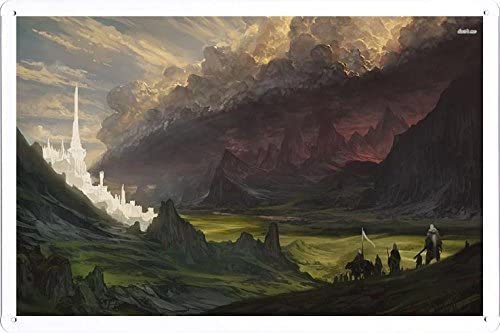 LORDOS Malen Nach Zahlen Erwachsene, Herr der Ringe set, Paint by Numbers, Adults, Children,Beginners, DIY Hand-Painted Oil Painting Canvas Kits for Home Decoration, No Frame (50 x 60 cm) von LORDOS