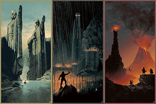 LORDOS Malen Nach Zahlen Set Erwachsene Kinder, Herr der Ringe Zimmer Deko Malen Nach Zahlen ab 7-14 Jahre Mädchen Jungen Geschenkideen Teenager Mädchen Jungs 50 x 60 cm von LORDOS