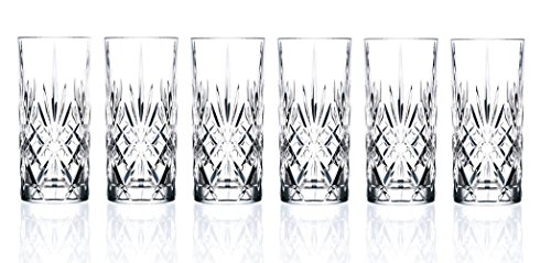 RCR Weinglas-Set, Crystal Melodia Collection High Ball High Ball; Water Glass ,6er-Set von Lorren Home Trends