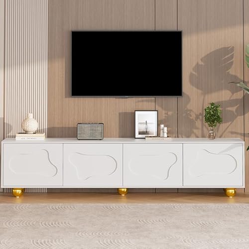 LORISMAI TV-Schrank,180 * 40 * 45cm Fernsehschrank,Niedlicher Cartoon-Fernsehschrank,Lowboard mit 2 Schränken,TV-Entertainment-Center mit 5 Stützbeinen, geeignet für 75-Zoll LORISMAI TV-Schrank,180 * 40 * 45cm Fernsehschrank,Niedlicher Cartoon-Fernsehschrank,Lowboard mit 2 Schränken,TV-Entertainment-Center mit 5 Stützbeinen, geeignet für 75-Zoll von LORISMAI