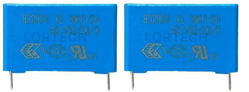 Kondensator EPCOS B32924C3105M, X2, 1µF, 305V AC, 31,5x19x11mm, 2er Pack von LORTECH