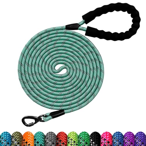 LOS ANDES Schleppleine für Hunde 5M 10M 15M Lang Hundeleine mit Abschließbarer Karabiner Reflektierende Trainingsleine mit Gepolstertem Griff Laufleine für Kleine Mittlere Große Hunde LOS ANDES Schleppleine für Hunde 5M 10M 15M Lang Hundeleine mit Abschließbarer Karabiner Reflektierende Trainingsleine mit Gepolstertem Griff Laufleine für Kleine Mittlere Große Hunde von LOS ANDES