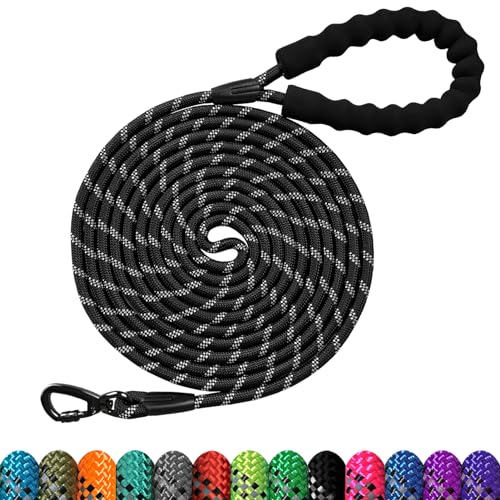 LOS ANDES Schleppleine für Hunde 5M 10M 15M Lang Hundeleine mit Abschließbarer Karabiner Reflektierende Trainingsleine mit Gepolstertem Griff Laufleine für Kleine Mittlere Große Hunde LOS ANDES Schleppleine für Hunde 5M 10M 15M Lang Hundeleine mit Abschließbarer Karabiner Reflektierende Trainingsleine mit Gepolstertem Griff Laufleine für Kleine Mittlere Große Hunde von LOS ANDES