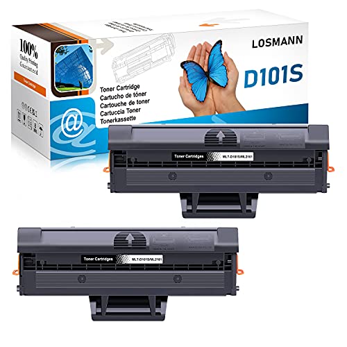 LOSMANN 2x Toner Kompatibel für Samsung MLT-D101S/ELS MLT-D101S ML-2161 für Samsung SCX-3405W SF-760P ML-2160 ML-2162 ML-2164 ML-2164W ML-2165 ML-2165W ML-2168 SCX-3400 SCX-3400F SCX-3401 SCX-3405 LOSMANN 2x Toner Kompatibel für Samsung MLT-D101S/ELS MLT-D101S ML-2161 für Samsung SCX-3405W SF-760P ML-2160 ML-2162 ML-2164 ML-2164W ML-2165 ML-2165W ML-2168 SCX-3400 SCX-3400F SCX-3401 SCX-3405 von LOSMANN