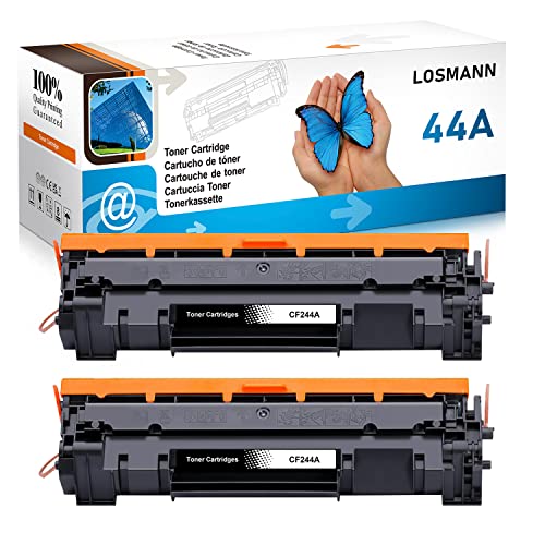 LOSMANN CF244A Kompatibel Toner Patronen für HP CF244A 44A für HP Laserjet Pro M15 M15a M15w M16 M16a M16w M17 M17a M17w HP Laserjet Pro MFP M28 M28a M28w M29 M29a M29w Drucker (2 Schwarz) von LOSMANN