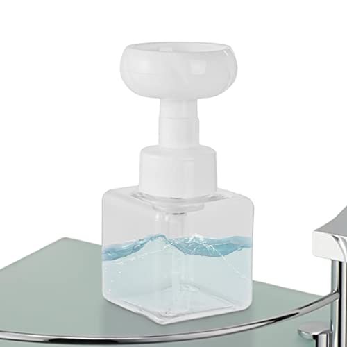 Blume Seifenspender - 450 ml leerer Schaumspender in Blumenform, Seifenspender Nachhaltige Flasche für und Küche, nur Leere Blume Seifenspender - 450 ml leerer Schaumspender in Blumenform, Seifenspender Nachhaltige Flasche für und Küche, nur Leere von LOSOO