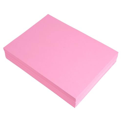 LOSVIP # 100Pcs/Set Copy Paper Festive No Odor DIY Side Use Art Paper (Pink, One Size) von LOSVIP