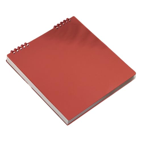 LOSVIP # Journal Notebook Memo Notebook Notepads Grids Writing For Sketching Scribbling Journal Refillable Notebooks (Red, One Size) von LOSVIP