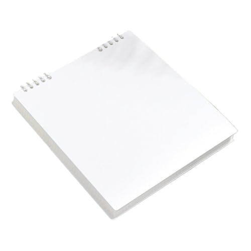 LOSVIP # Journal Notebook Memo Notebook Notepads Grids Writing For Sketching Scribbling Journal Refillable Notebooks (White, One Size) von LOSVIP