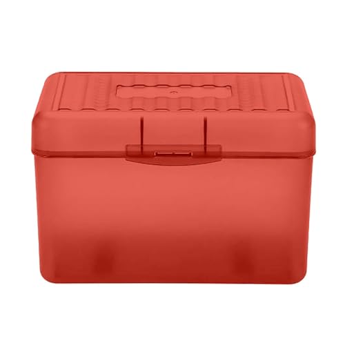 LOSVIP # Karteikartenhalter Karteikartenbox Notizkartenbox Kartenhalter Index-Organizer (Red, C) von LOSVIP