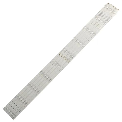 LED-Hintergrundbeleuchtungsstreifen, kompatibel for GJ-2K15-430-D510 GJ-2K16-430-D510-V4 BDM4350UC 43PFT4131 43PFS5301 01Q58-A BDM4350 10 Lampe (Color : 4TV(20PCS)) von LOTOAK