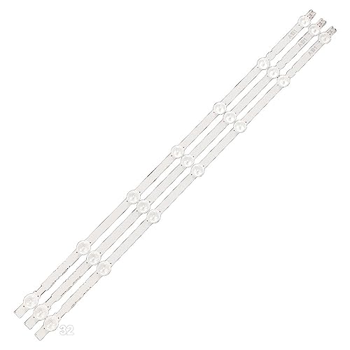 LOTOAK 3x LED Hintergrundbeleuchtung Streifen kompatibel für LG 7Lamp 32quot; HD ROW2.1 REV1.02 A1-TYPE 6916L-1295 32LN5100 32LN545B 32LN5180 32LN520B 32LN5403 LOTOAK 3x LED Hintergrundbeleuchtung Streifen kompatibel für LG 7Lamp 32quot; HD ROW2.1 REV1.02 A1-TYPE 6916L-1295 32LN5100 32LN545B 32LN5180 32LN520B 32LN5403 von LOTOAK