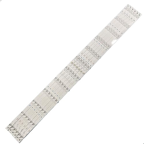 LOTOAK LED-Hintergrundbeleuchtungslampenstreifen, kompatibel for Sharp 55-Zoll-Fernseher LC-55UI8872ES LC-55UI8652 RF-AJ550E30-1201S-07 A0 Panel LSC550FN11 (Color : 6V) von LOTOAK