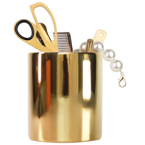 LOUIE SILNA Küchenutensilienhalter, Goldener Keramik-Besteckhalter, Küchenarbeitsplatte Organizer Für Zu Hause LOUIE SILNA Küchenutensilienhalter, Goldener Keramik-Besteckhalter, Küchenarbeitsplatte Organizer Für Zu Hause von LOUIE SILNA