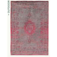 Medaillon-Design – Fading World Medaillon-Teppich – hergestellt in Belgien – mechanisches Jacquard-Flachgewebe – handgefertigt – natürlich rutschfest von LOUIS DE POORTERE