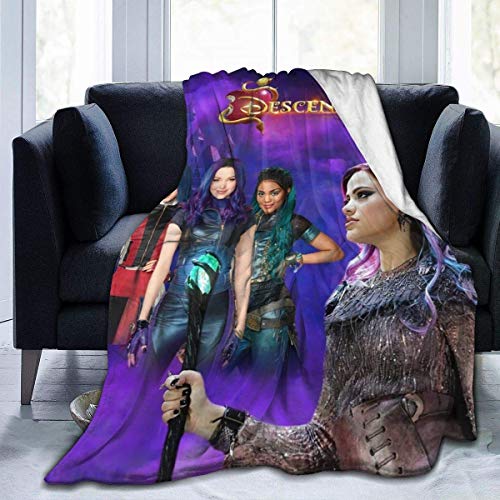 Descendants 3 superweiches Flanell, für alle Jahreszeiten, leicht, Wohnzimmer/Schlafzimmer, warm, 125 cm x 100 cm Descendants 3 superweiches Flanell, für alle Jahreszeiten, leicht, Wohnzimmer/Schlafzimmer, warm, 125 cm x 100 cm von LOUJIN