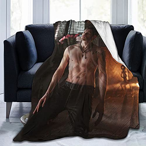 Joseph Morgan Lamm Niklaus Mikaelson 3D-Druck Plüsch Bettwäsche Dekor für Wohnzimmer Schlafzimmer Wohnheim Dekor 150 cm x 125 cm von LOUJIN