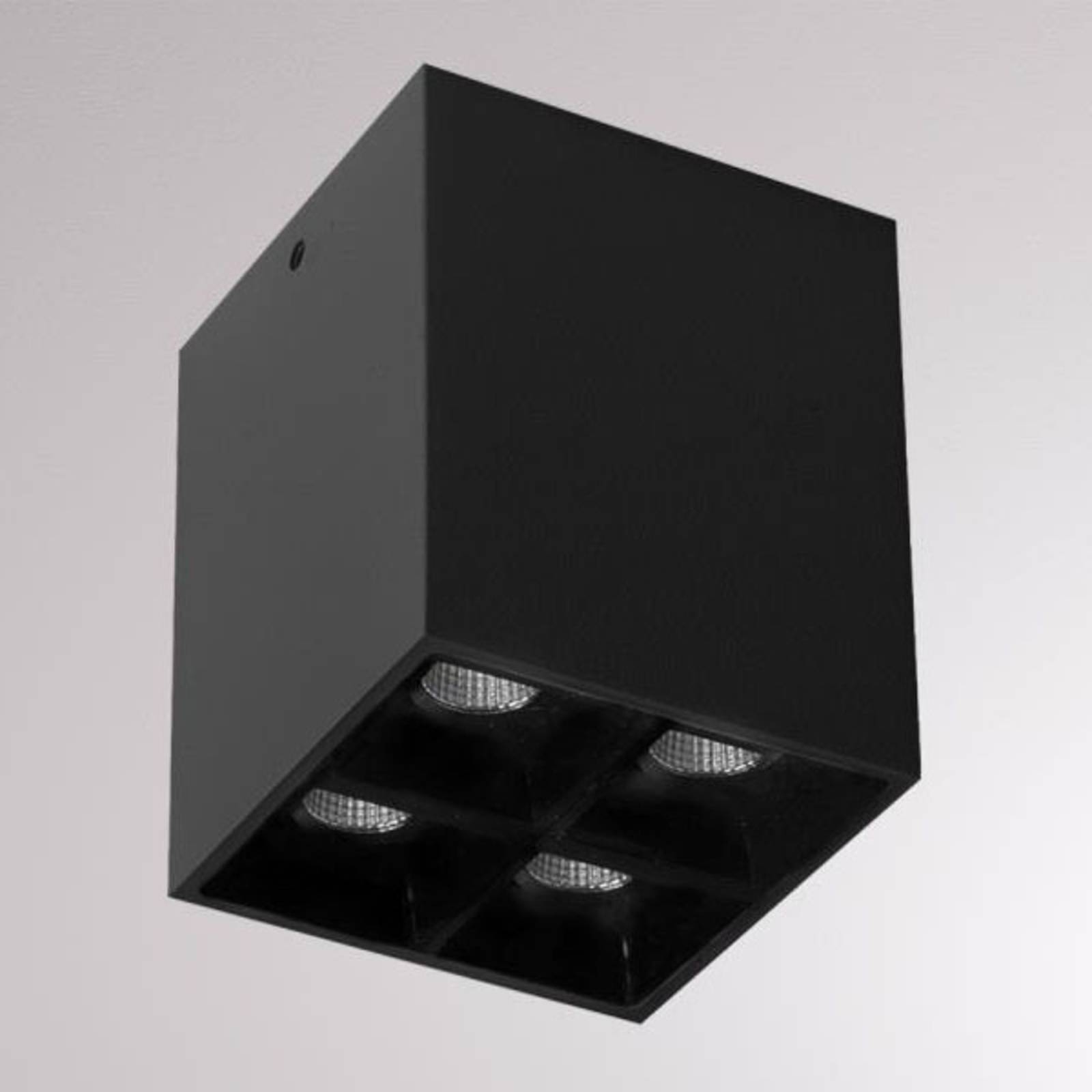 Liro LED-Deckenstrahler schwarz 34° 3.000 K von Molto Luce