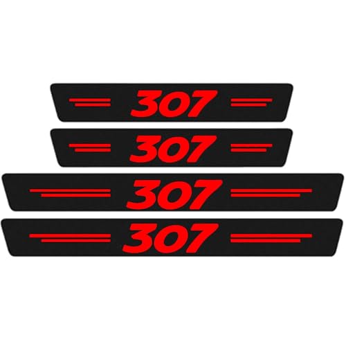 LOUYTGRF Abdeckleiste für Peu-Geot 108 206 2008 RCZ Rifter Modelle, Schwellenschutz, Autotürschwellen-Abdeckung, 307 Rot LOUYTGRF Abdeckleiste für Peu-Geot 108 206 2008 RCZ Rifter Modelle, Schwellenschutz, Autotürschwellen-Abdeckung, 307 Rot von LOUYTGRF