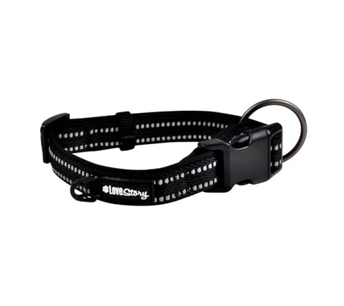 Expert Komfort-Halsband aus Nylon und Neopren, verstellbar, 40 >55 cm, Schwarz von LOVE STORY