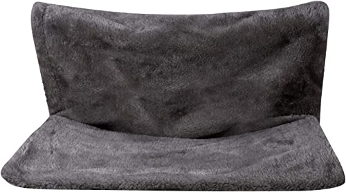 LOVE STORY Hängematte für Katzen, Fleece, 45 x 30 cm, Anthrazit von Love Story