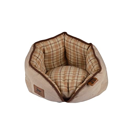 Hundehütte, Polyester, 40 x 32 cm, naturfarben von Love Story
