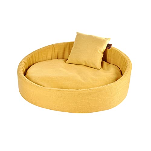 Love Story, Korb oval Polyester 80 x 60 x 28 cm Cosy Golden Gelb Love Story, Korb oval Polyester 80 x 60 x 28 cm Cosy Golden Gelb von Love Story