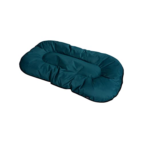 LOVE STORY Essentiel Kissen, Schneeflocke, 53 x 29 cm, Smaragd/Grau von Love Story