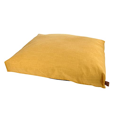 LOVE STORY Kissen, rechteckig, Polyester, 100 x 80 x 12 cm, Cosy Golden Gelb von LOVE STORY