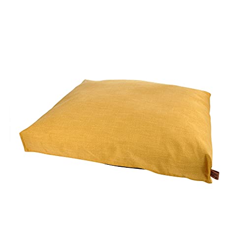 LOVE STORY Kissen, rechteckig, Polyester, 84 x 68 x 10 cm, Cosy Golden Gelb von LOVE STORY