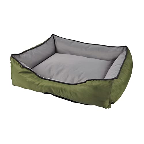 LOVE STORY Korb, rechteckig, 73 x 60 cm, Khaki/Grau von LOVE STORY