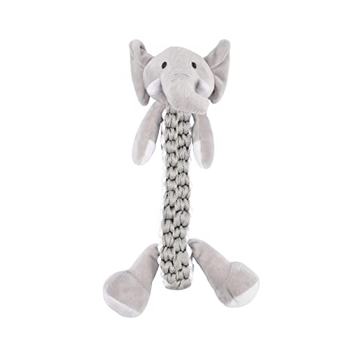 Love Story Les Féroces Basile Plüschspielzeug mit Seil, Elefant, mit Geräuschen, 34 cm von Love Story