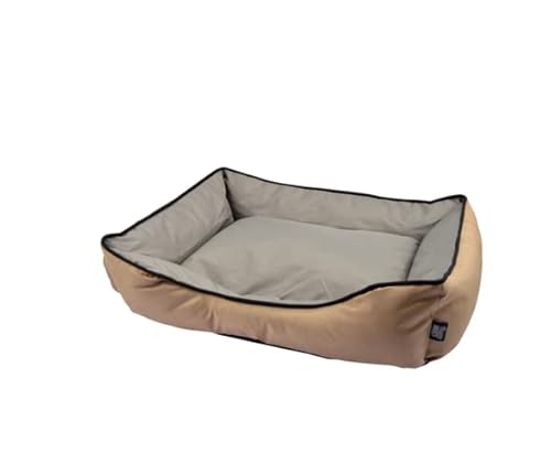 Rechteckiger Korb 65 x 50 cm, Taupe / Grau von LOVE STORY