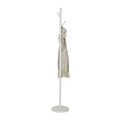 LOVE IT STORE IT Loft Jackenständer Metall - Stabiler Garderobenständer weiß mit 5 Haken - Ideal für Flur, Schlafzimmer und Büro - 170 cm hoch von LOVE !T STORE !T