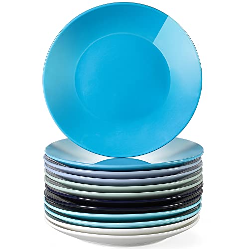 LOVECASA, Serie Sweet, Dessertteller, Porzellan, 12-teilig, 21 cm, Pure Farbe LOVECASA, Serie Sweet, Dessertteller, Porzellan, 12-teilig, 21 cm, Pure Farbe von LOVECASA