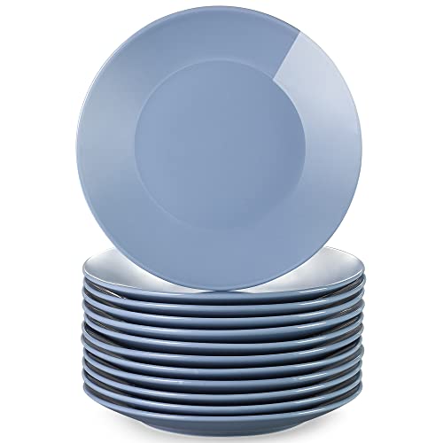 LOVECASA, Serie Sweet, Speiseteller aus Porzellan, 12-teilig, 26 cm, reine Farbe LOVECASA, Serie Sweet, Speiseteller aus Porzellan, 12-teilig, 26 cm, reine Farbe von LOVECASA