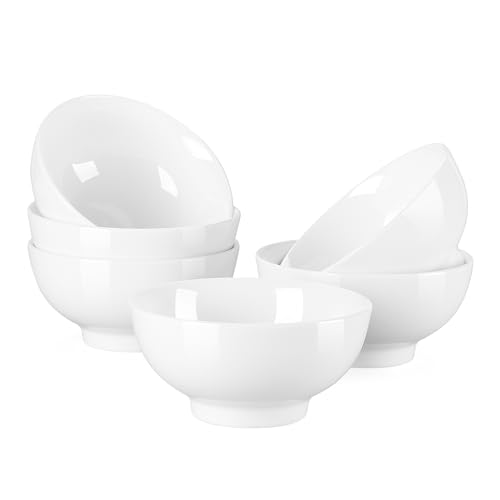 LOVECASA, SWEET Serie Ramen Frühstücksschalen aus Porzellan, 6-teilig, 550 ml, 15 cm, Teller Farbe Pure LOVECASA, SWEET Serie Ramen Frühstücksschalen aus Porzellan, 6-teilig, 550 ml, 15 cm, Teller Farbe Pure von LOVECASA