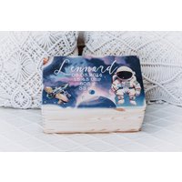 Erinnerungskiste Astronaut, Erinnerungbox, Babygeschenk, Taufgeschenk Erinnerungskiste Astronaut, Erinnerungbox, Babygeschenk, Taufgeschenk von LOVELYWILDMOMENTSDE