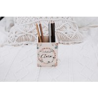 Stiftehalter Personalisiert, Geschenk Zur Einschulung, Holz, Kinder, Schulkind, Kindergartenkind, Stiftebox von LOVELYWILDMOMENTSDE