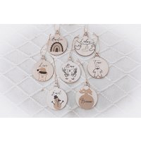 Weihnachtskugel Personalisiert, Geschenkanhänger, Christbaumschmuck von LOVELYWILDMOMENTSDE