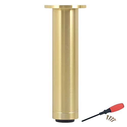 LOVEM Möbelfüße Verstellbar, Aluminiumlegierung Möbelfüsse Schrankfüße Sofafüße Couchtischbeine TV Tisch Beine, Möbelbeine Tragfähigkeit:600KG, 4× Tischfüße mit Edelstahl Schraube (12"/30cm,Gold) LOVEM Möbelfüße Verstellbar, Aluminiumlegierung Möbelfüsse Schrankfüße Sofafüße Couchtischbeine TV Tisch Beine, Möbelbeine Tragfähigkeit:600KG, 4× Tischfüße mit Edelstahl Schraube (12"/30cm,Gold) von LOVEM