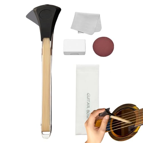 LOVEMETOO Bogen Für Gitarre | Doppelseitiger Gitarrenbogen Mit Integriertem Plektrum | Picasso Bogen Gitarren Pick | Akustik Tuning Gitarrenbogen Plektrum?für Anfänger Gitarrenliebhaber LOVEMETOO Bogen Für Gitarre | Doppelseitiger Gitarrenbogen Mit Integriertem Plektrum | Picasso Bogen Gitarren Pick | Akustik Tuning Gitarrenbogen Plektrum?für Anfänger Gitarrenliebhaber von LOVEMETOO
