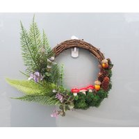 Pilzkranz, Farnmoos, 21 cm Weinrebe Türkranz Pilzkranz, Farnmoos, 21 cm Weinrebe Türkranz von LOVEnLAVISH